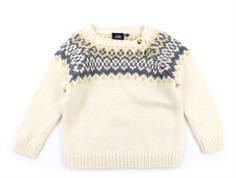 Petit by Sofie Schnoor knit offwhite pattern